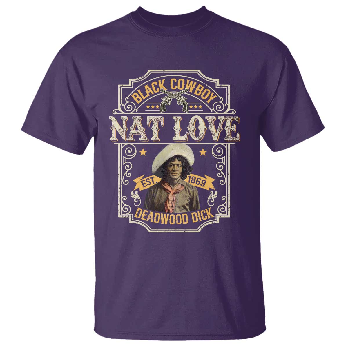 Black Cowboy Nat Love T Shirt Deadwood Dick African American Cowboy