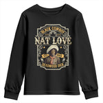 Black Cowboy Nat Love Youth Sweatshirt Deadwood Dick African American Cowboy