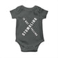 Malcolm X Stumbling Is Not Falling Baby Onesie Black History Month African American Pride