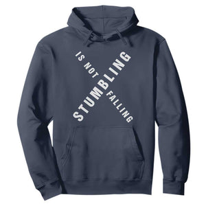 Malcolm X Stumbling Is Not Falling Hoodie Black History Month African American Pride