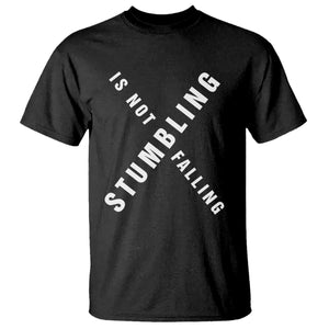 Malcolm X Stumbling Is Not Falling T Shirt Black History Month African American Pride