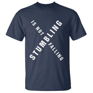Malcolm X Stumbling Is Not Falling T Shirt Black History Month African American Pride