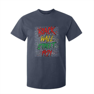 Black Wall Street 1921 T Shirt For Kid Tulsa Oklahoma Black History