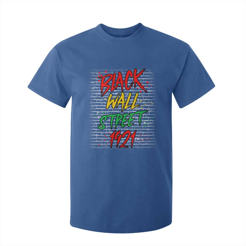 Black Wall Street 1921 T Shirt For Kid Tulsa Oklahoma Black History
