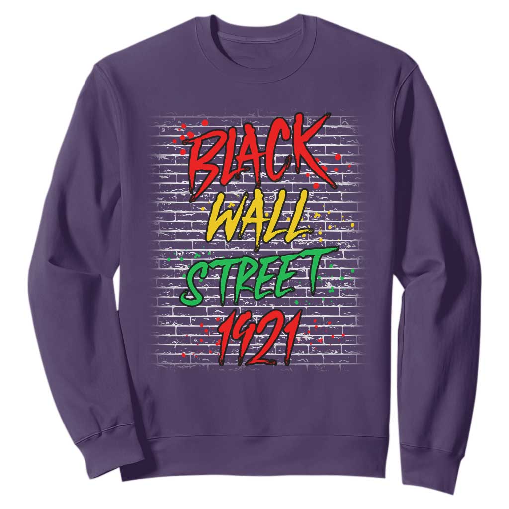 Black Wall Street 1921 Sweatshirt Tulsa Oklahoma Black History