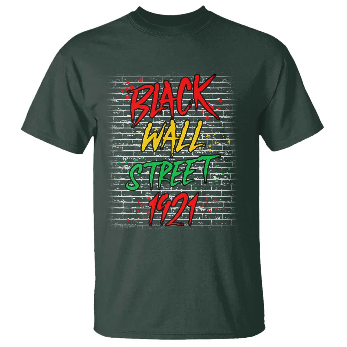 Black Wall Street 1921 T Shirt Tulsa Oklahoma Black History