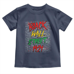 Black Wall Street 1921 Toddler T Shirt Tulsa Oklahoma Black History