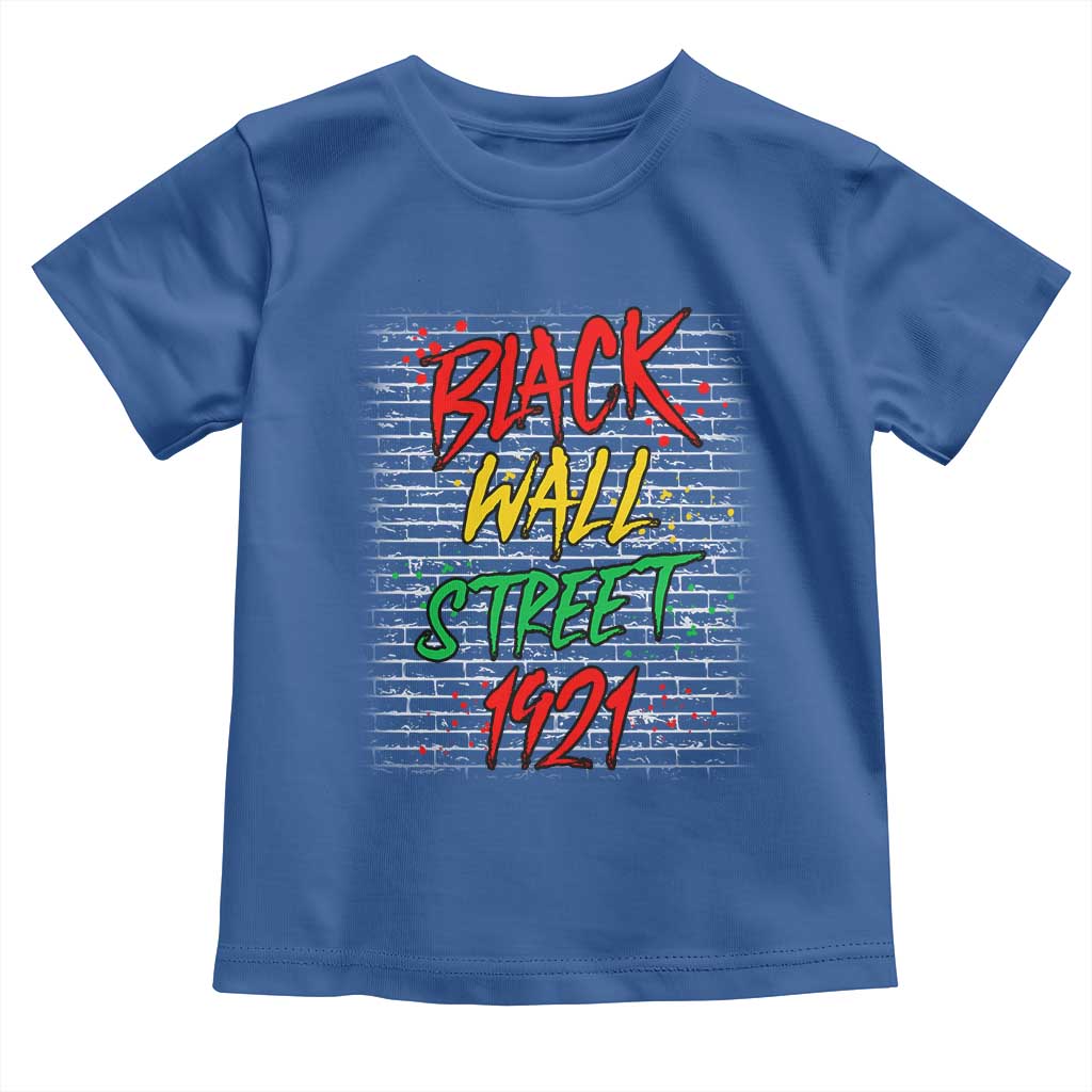 Black Wall Street 1921 Toddler T Shirt Tulsa Oklahoma Black History
