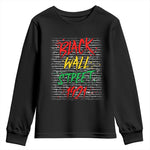 Black Wall Street 1921 Youth Sweatshirt Tulsa Oklahoma Black History