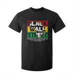 Black Wall Street T Shirt For Kid Tulsa Oklahoma Black History Month Vintage Africa Map