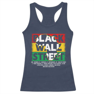 Black Wall Street Racerback Tank Top Tulsa Oklahoma Black History Month Vintage Africa Map