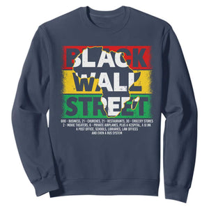 Black Wall Street Sweatshirt Tulsa Oklahoma Black History Month Vintage Africa Map