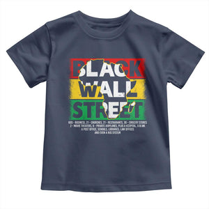 Black Wall Street Toddler T Shirt Tulsa Oklahoma Black History Month Vintage Africa Map