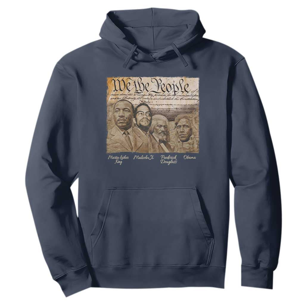 Civil Right Leaders Hoodie Martin Luther King Malcolm X Frederick Douglass Obama Black History Month