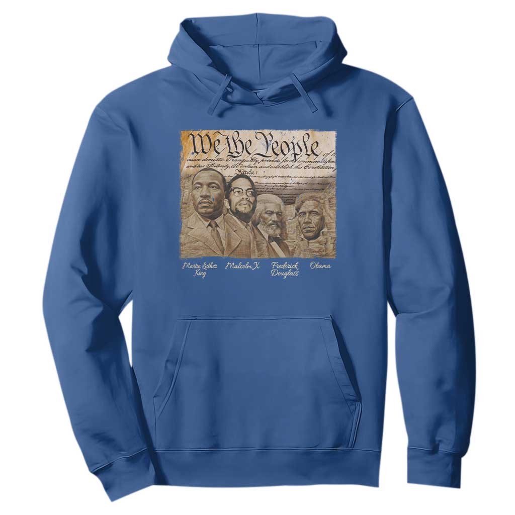 Civil Right Leaders Hoodie Martin Luther King Malcolm X Frederick Douglass Obama Black History Month