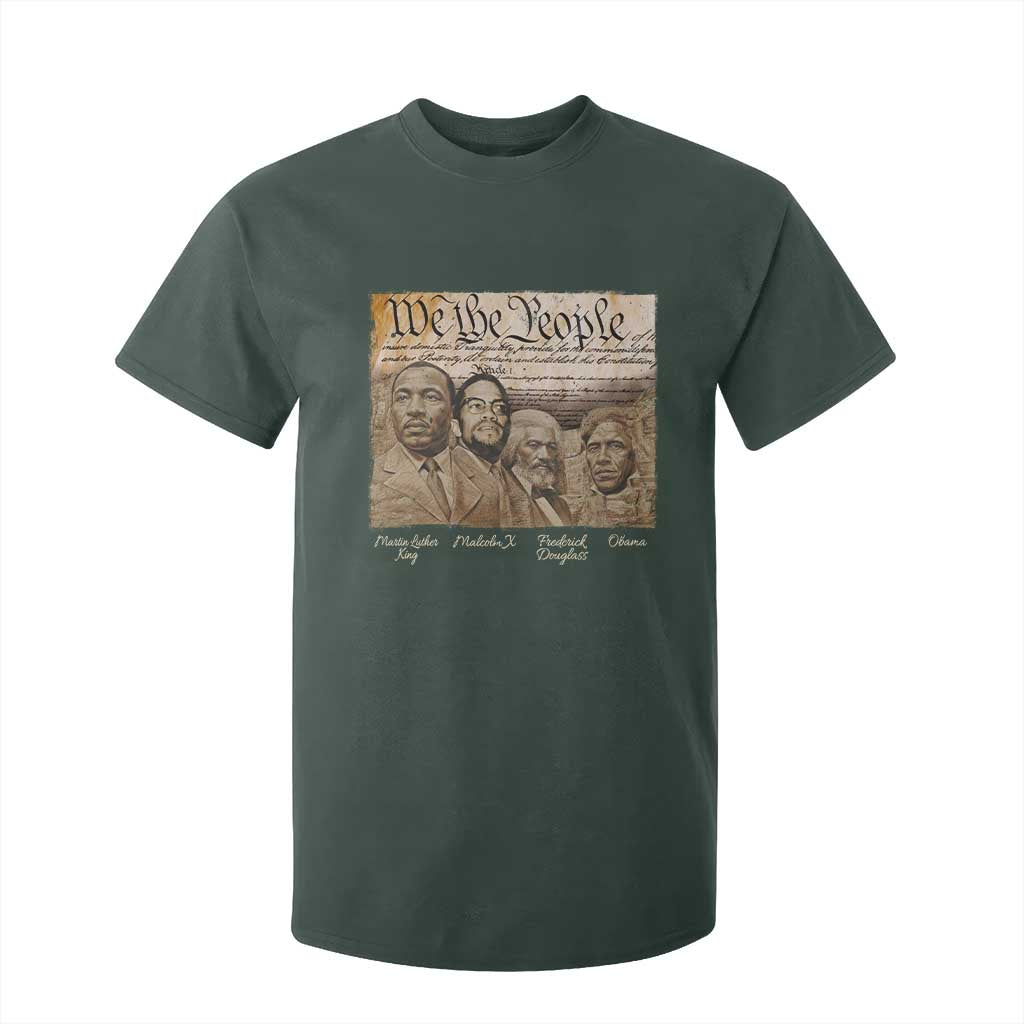 Civil Right Leaders T Shirt For Kid Martin Luther King Malcolm X Frederick Douglass Obama Black History Month