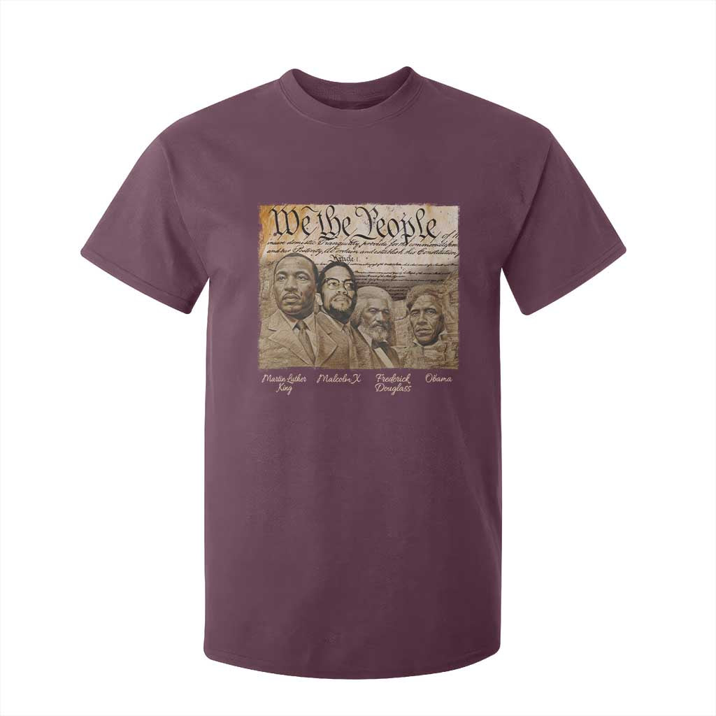 Civil Right Leaders T Shirt For Kid Martin Luther King Malcolm X Frederick Douglass Obama Black History Month
