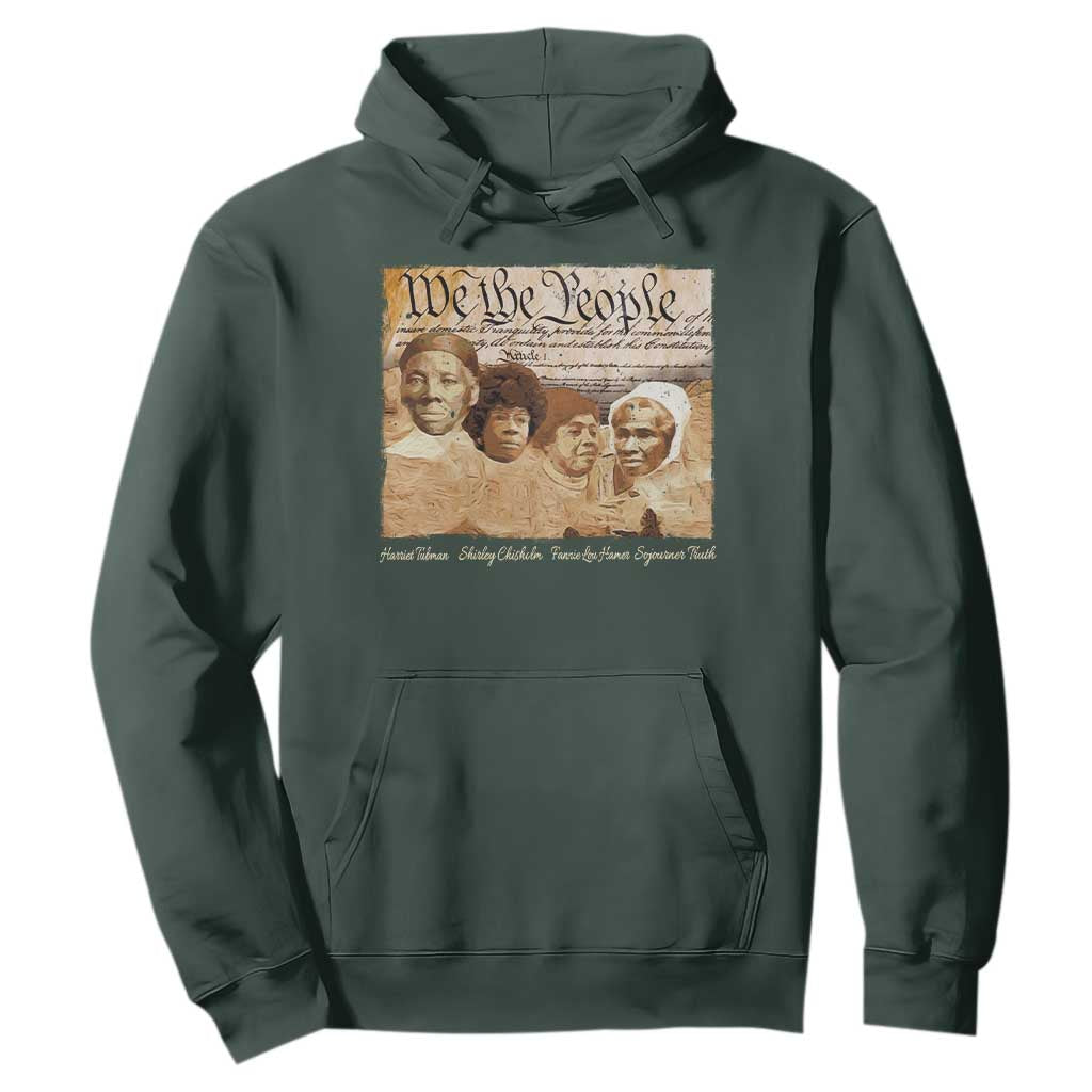 Black Women Leaders Hoodie Harriet Tubman Shirley Fannie Hamer Sojourner Truth Black History Month