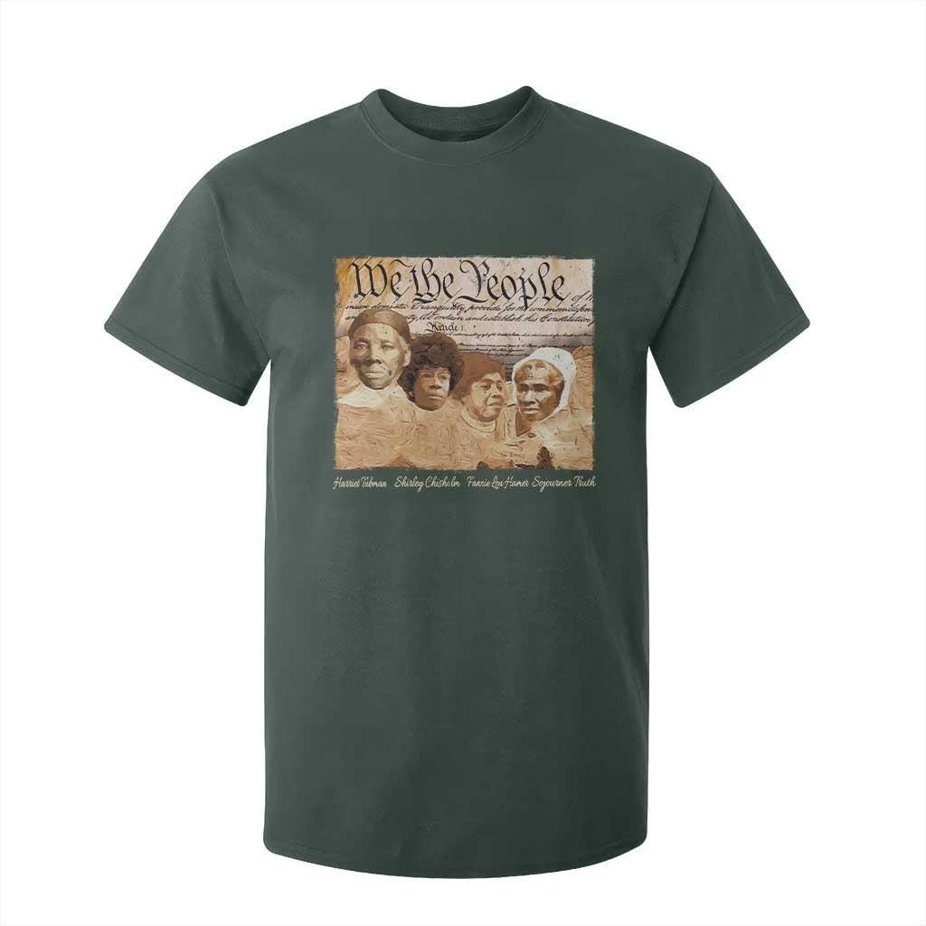 Black Women Leaders T Shirt For Kid Harriet Tubman Shirley Fannie Hamer Sojourner Truth Black History Month