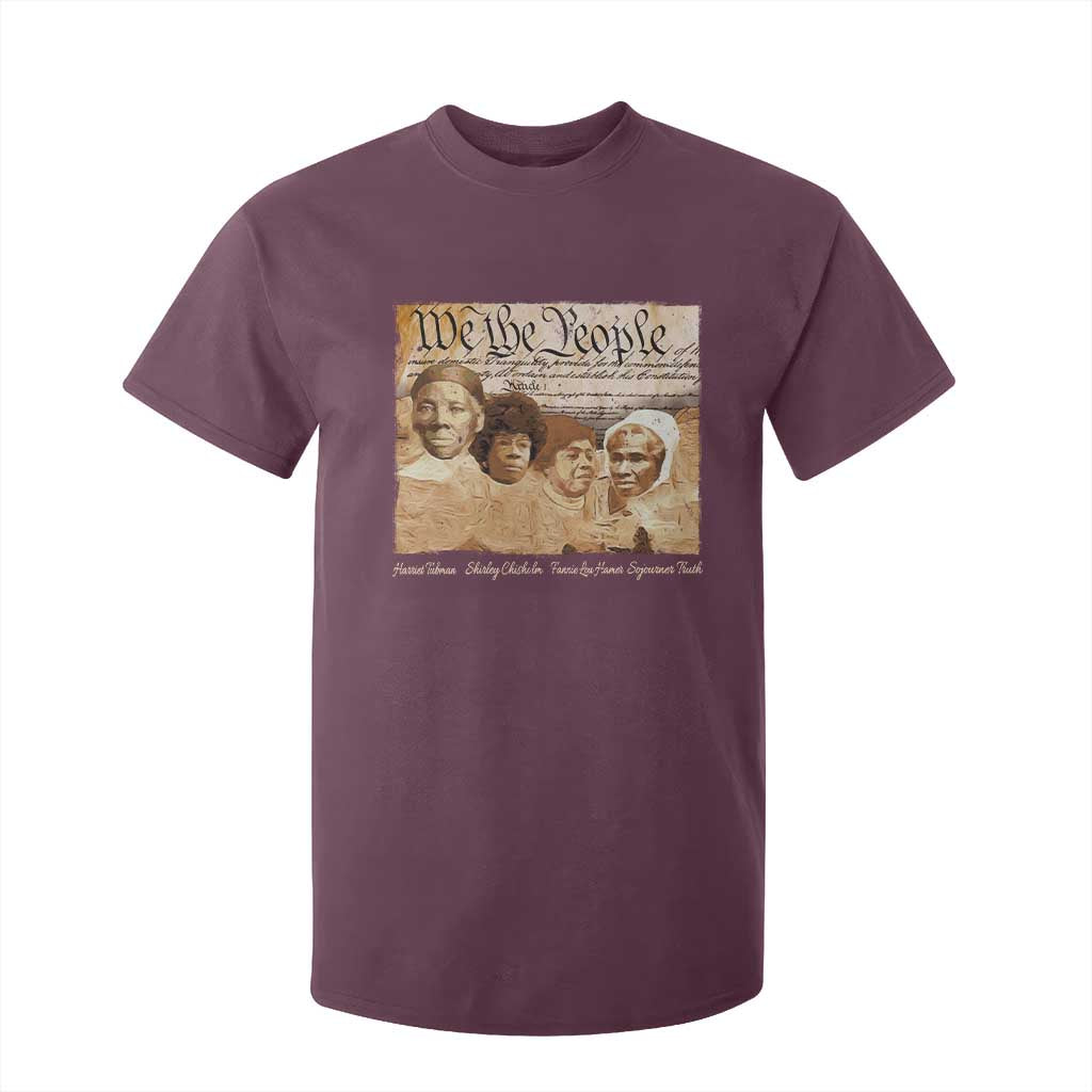 Black Women Leaders T Shirt For Kid Harriet Tubman Shirley Fannie Hamer Sojourner Truth Black History Month
