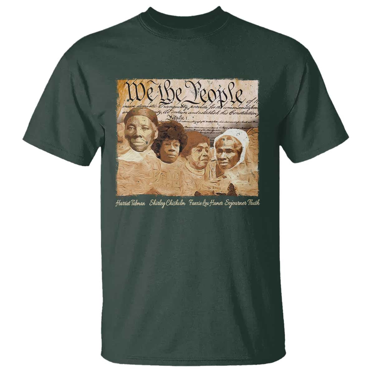 Black Women Leaders T Shirt Harriet Tubman Shirley Fannie Hamer Sojourner Truth Black History Month