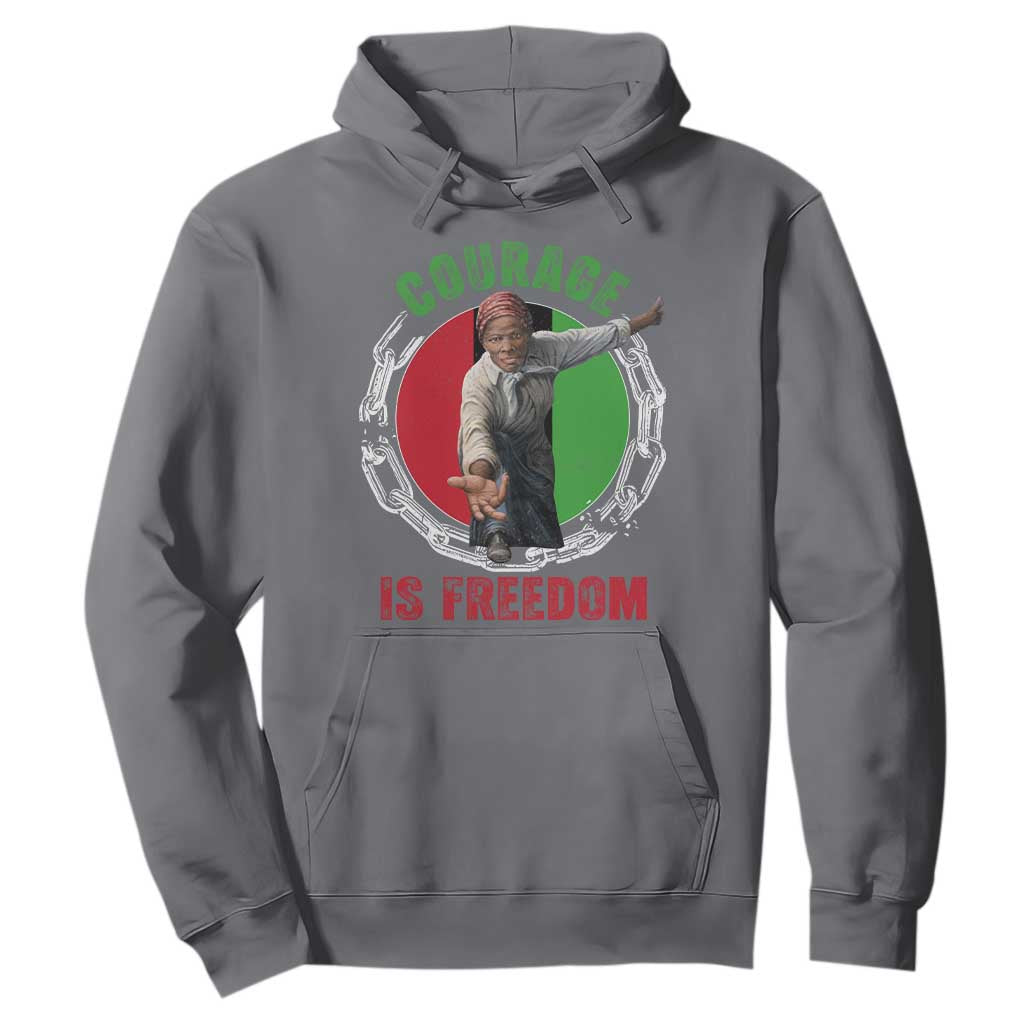 Harriet Tubman Hoodie Courage Is Freedom Black History Hero