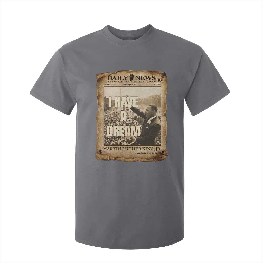 I Have A Dream Martin Luther King MLK Day T Shirt For Kid March On Washington Black History