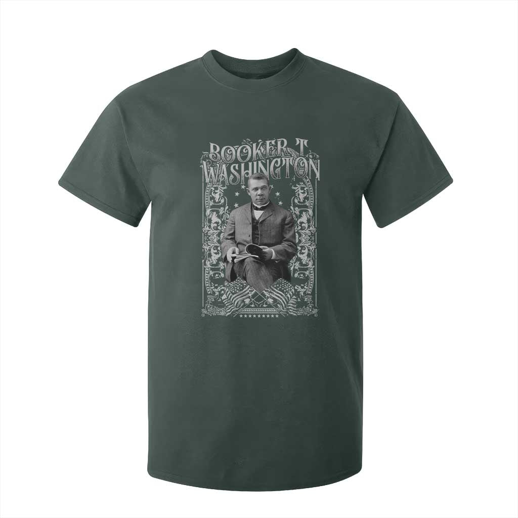 Booker Taliaferro Washington T Shirt For Kid African American Educator Black History