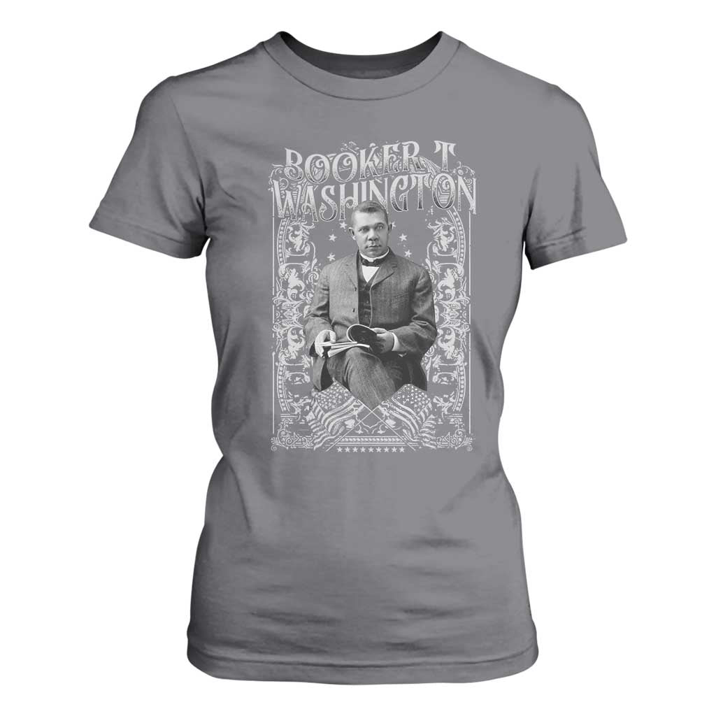 Booker Taliaferro Washington T Shirt For Women African American Educator Black History