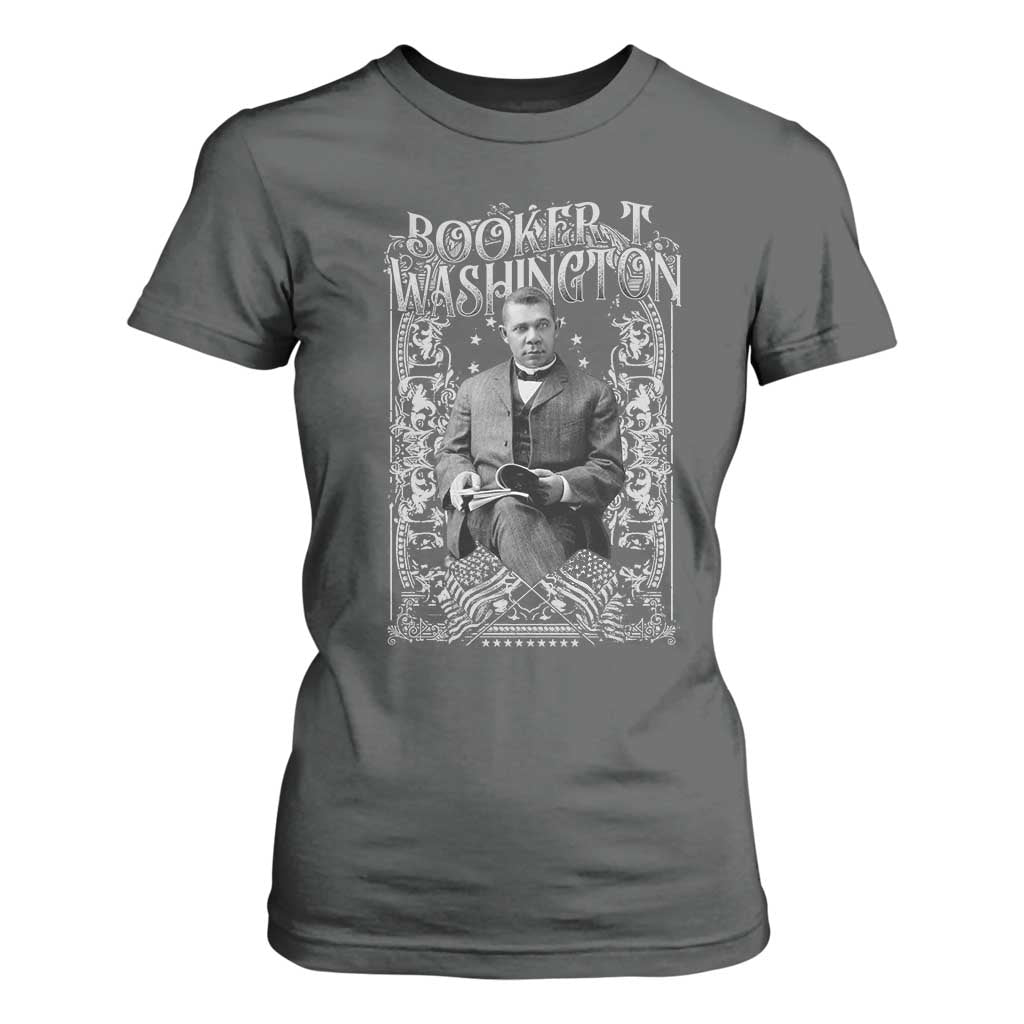 Booker Taliaferro Washington T Shirt For Women African American Educator Black History