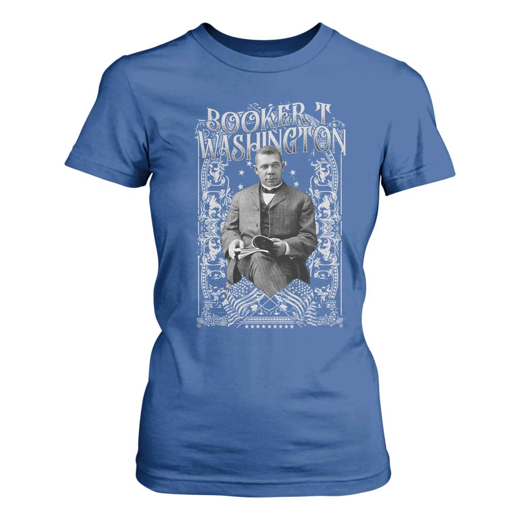 Booker Taliaferro Washington T Shirt For Women African American Educator Black History
