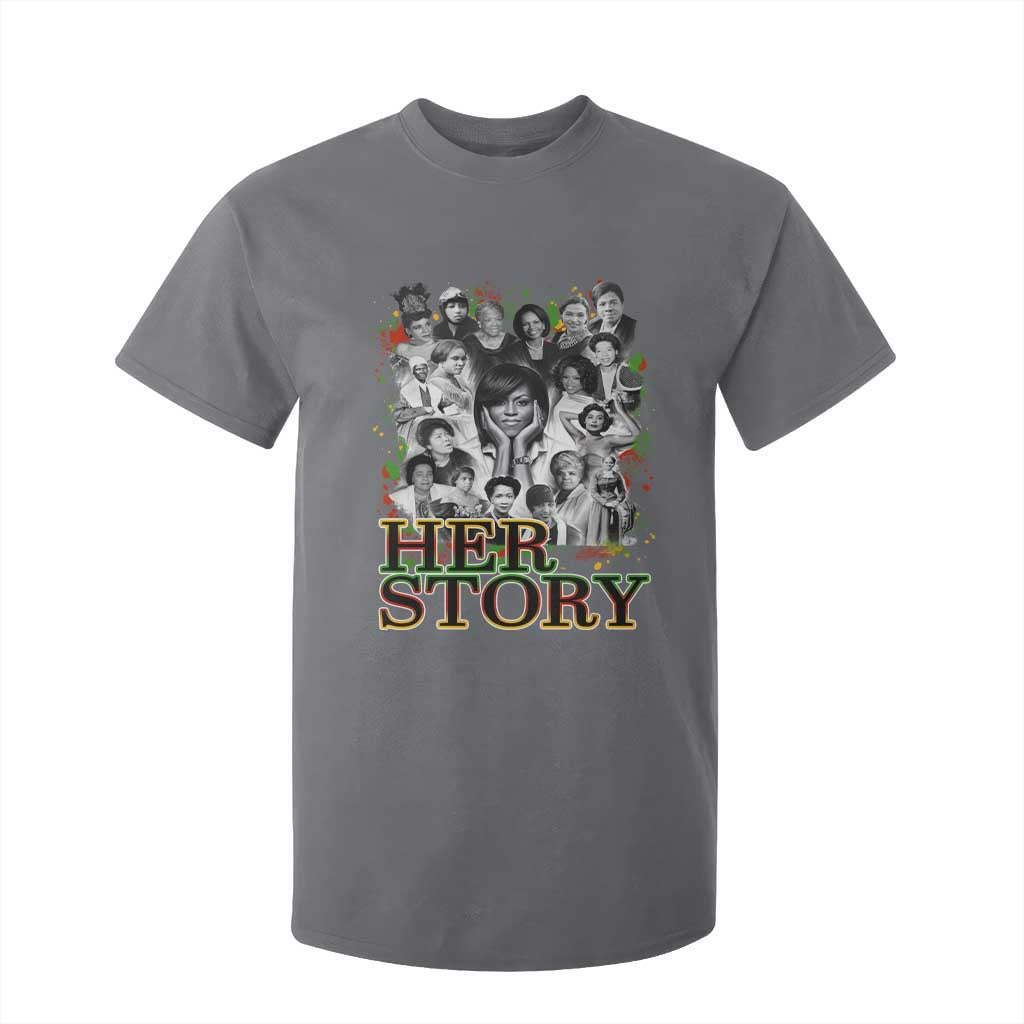 Black Women History T Shirt For Kid Her Story African American Month