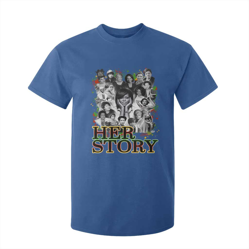 Black Women History T Shirt For Kid Her Story African American Month