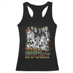 Black Women History Racerback Tank Top Her Story African American Month