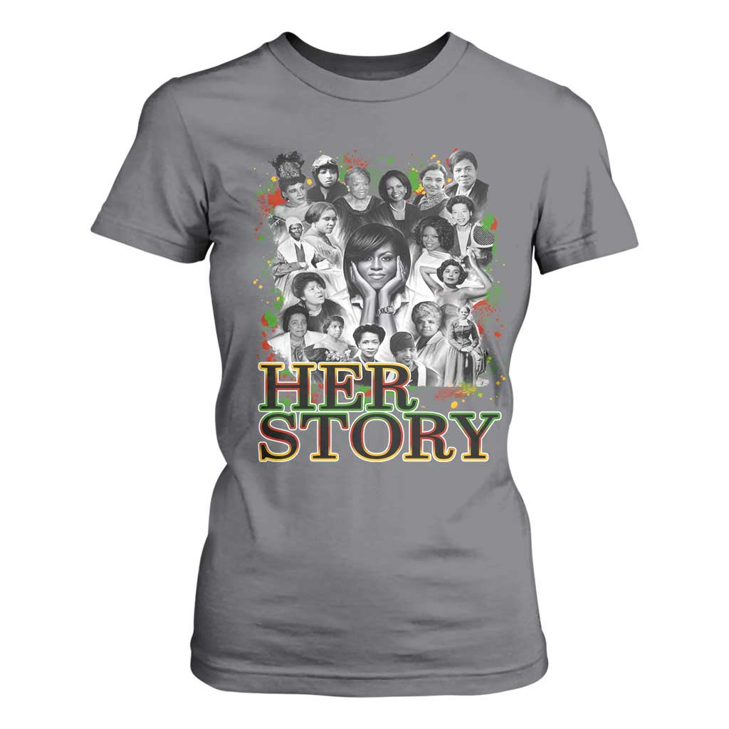 Black Women History T Shirt For Women Her Story African American Month