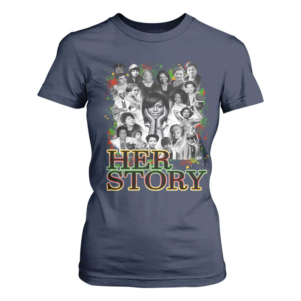 Black Women History T Shirt For Women Her Story African American Month