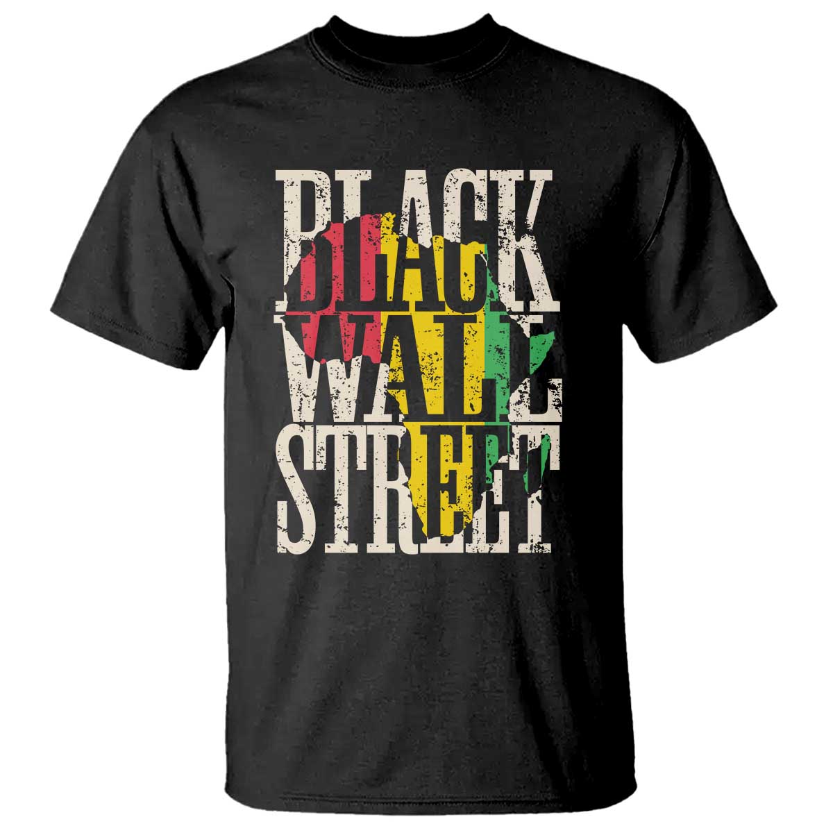 Black Wall Street T Shirt Tulsa Oklahoma Black History Month Africa Map African American Heritage