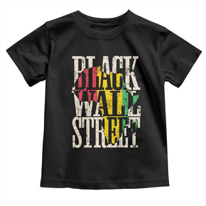Black Wall Street Toddler T Shirt Tulsa Oklahoma Black History Month Africa Map African American Heritage