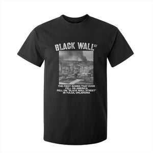 Black Wall Street First Bombs T Shirt For Kid Tulsa Oklahoma Black History Month African American Heritage