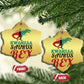 Kwanzaa Saurus Rex Kinara Candles Dinosaur T-rex African Heritage Holiday Christmas Ornament