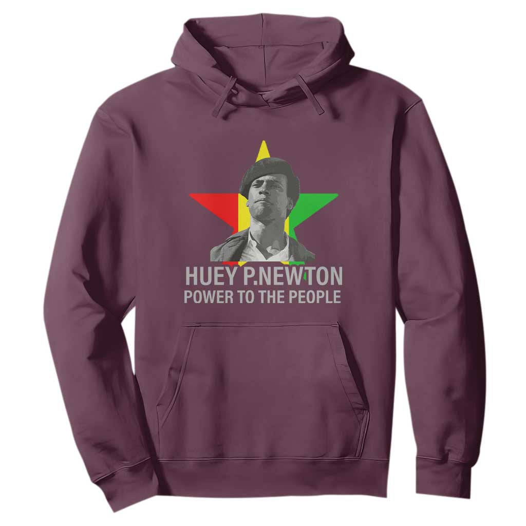 Huey P.Newton Power To The People Hoodie Black Panther Party Black History
