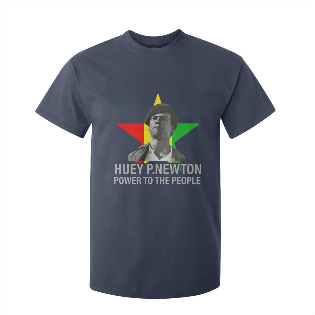 Huey P.Newton Power To The People T Shirt For Kid Black Panther Party Black History