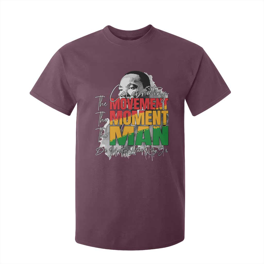 Martin Luther King Jr T Shirt For Kid Celebrating The Movement Moment The Man