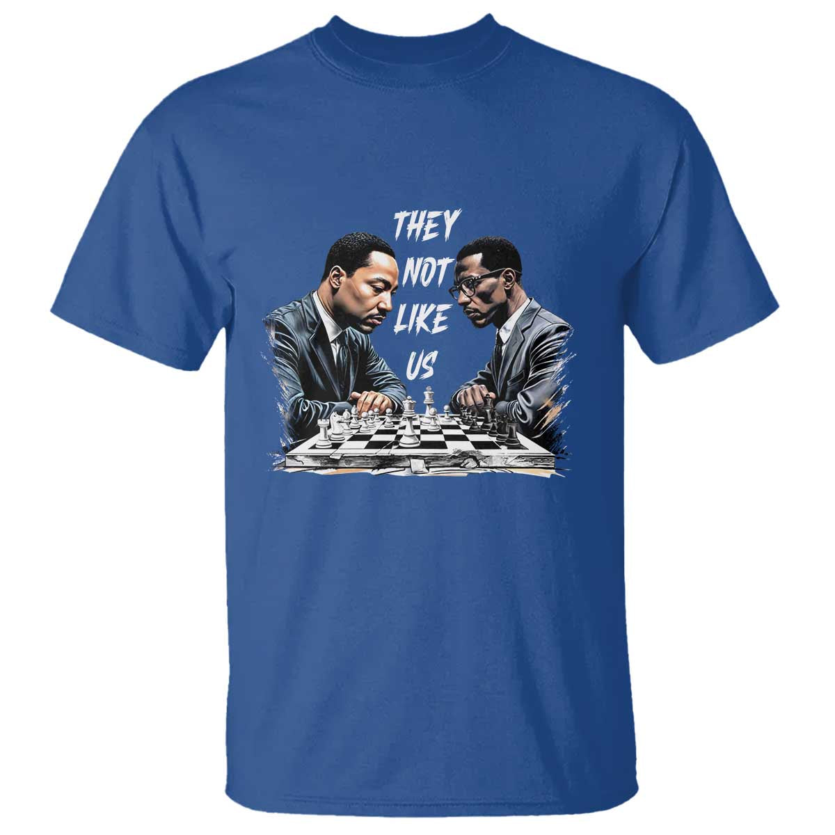 Martin Luther King Malcolm X T Shirt They Not Like Us Black Leaders