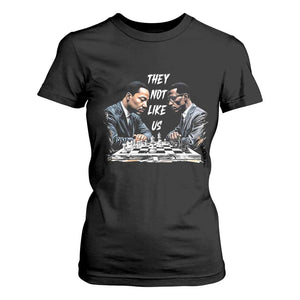 Martin Luther King Malcolm X T Shirt For Women They Not Like Us Black Leaders