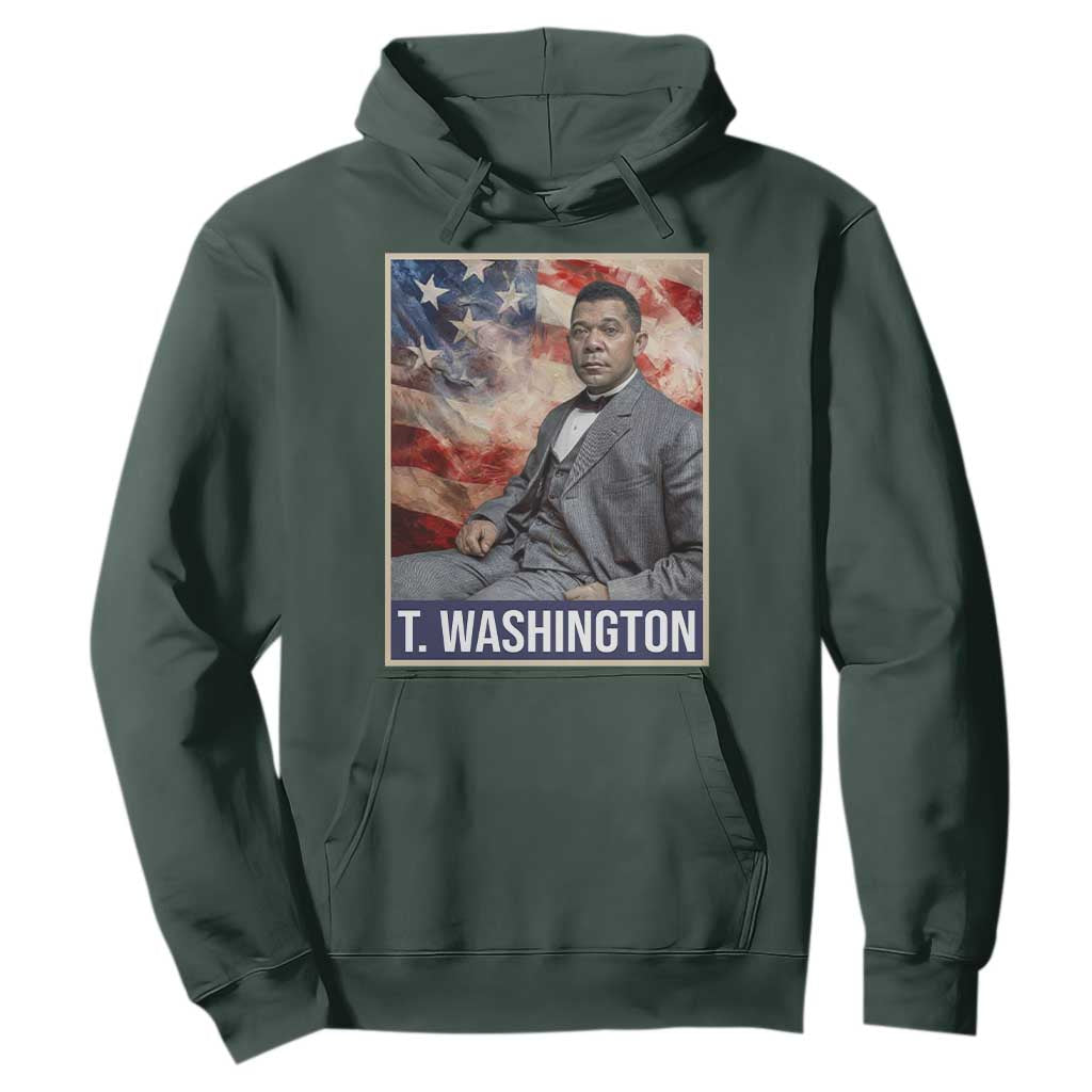 Booker Taliaferro Washington Hoodie African American Educator Black History Month