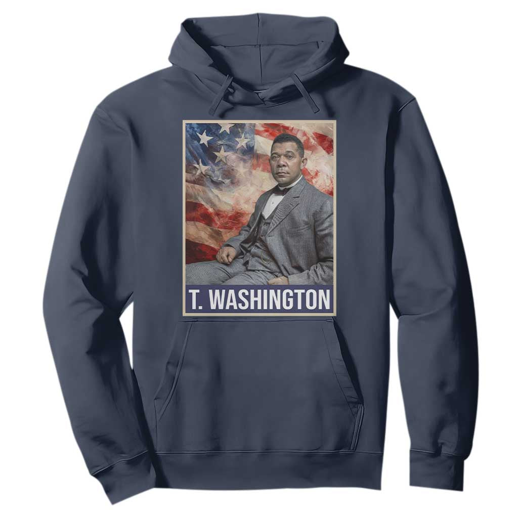 Booker Taliaferro Washington Hoodie African American Educator Black History Month