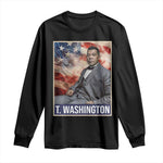 Booker Taliaferro Washington Long Sleeve Shirt African American Educator Black History Month