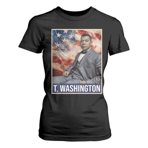Booker Taliaferro Washington T Shirt For Women African American Educator Black History Month