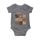 African American Proud Black History Baby Onesie Melanin Hearts